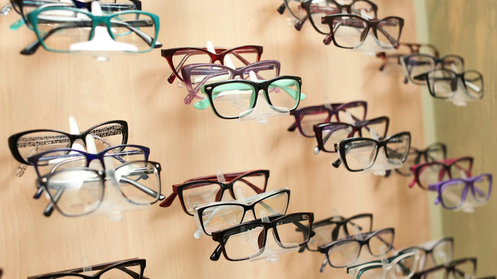 Lunettes chez un opticien